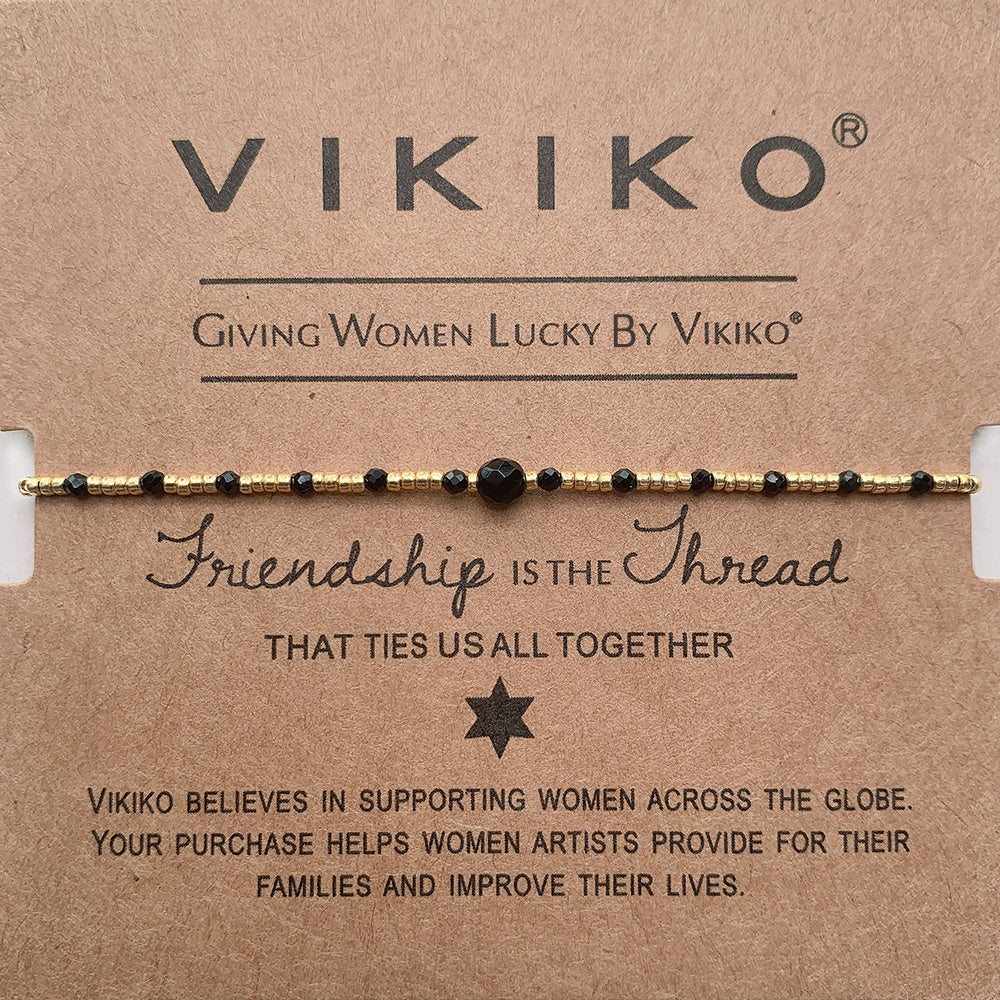 VIKIKO Natural Stone Bracelet Jewelry Miyuki Dainty Bracelet Gift for Her