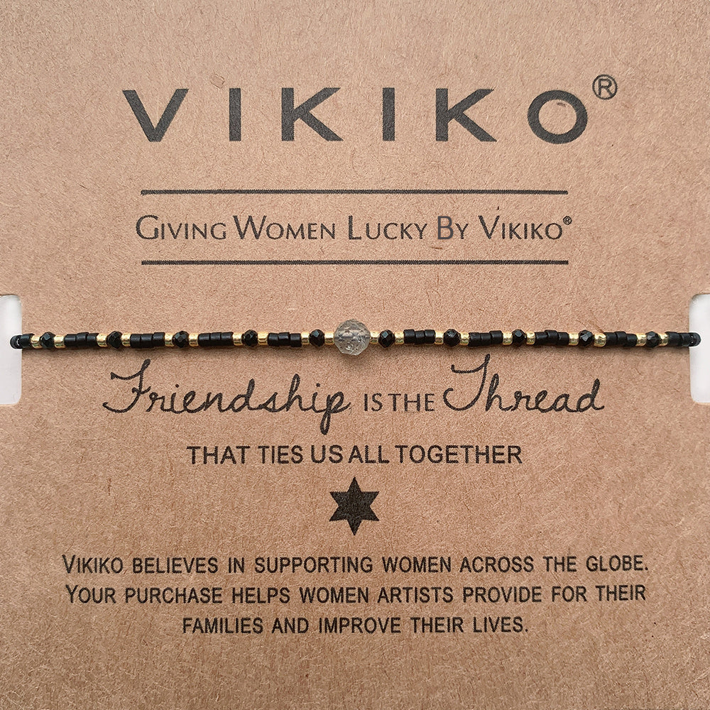 VIKIKO Natural Stone Bracelet Jewelry Miyuki Dainty Bracelet Gift for Her