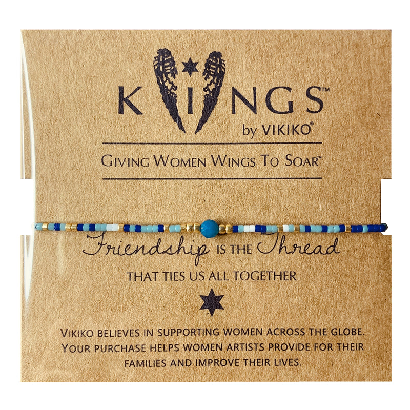 VIKIKO Dainty Bracelet for Women Girl Gift Miyuki Seed Beads Bracelet Jewelry for her Natural Stone Pearl Bracelets