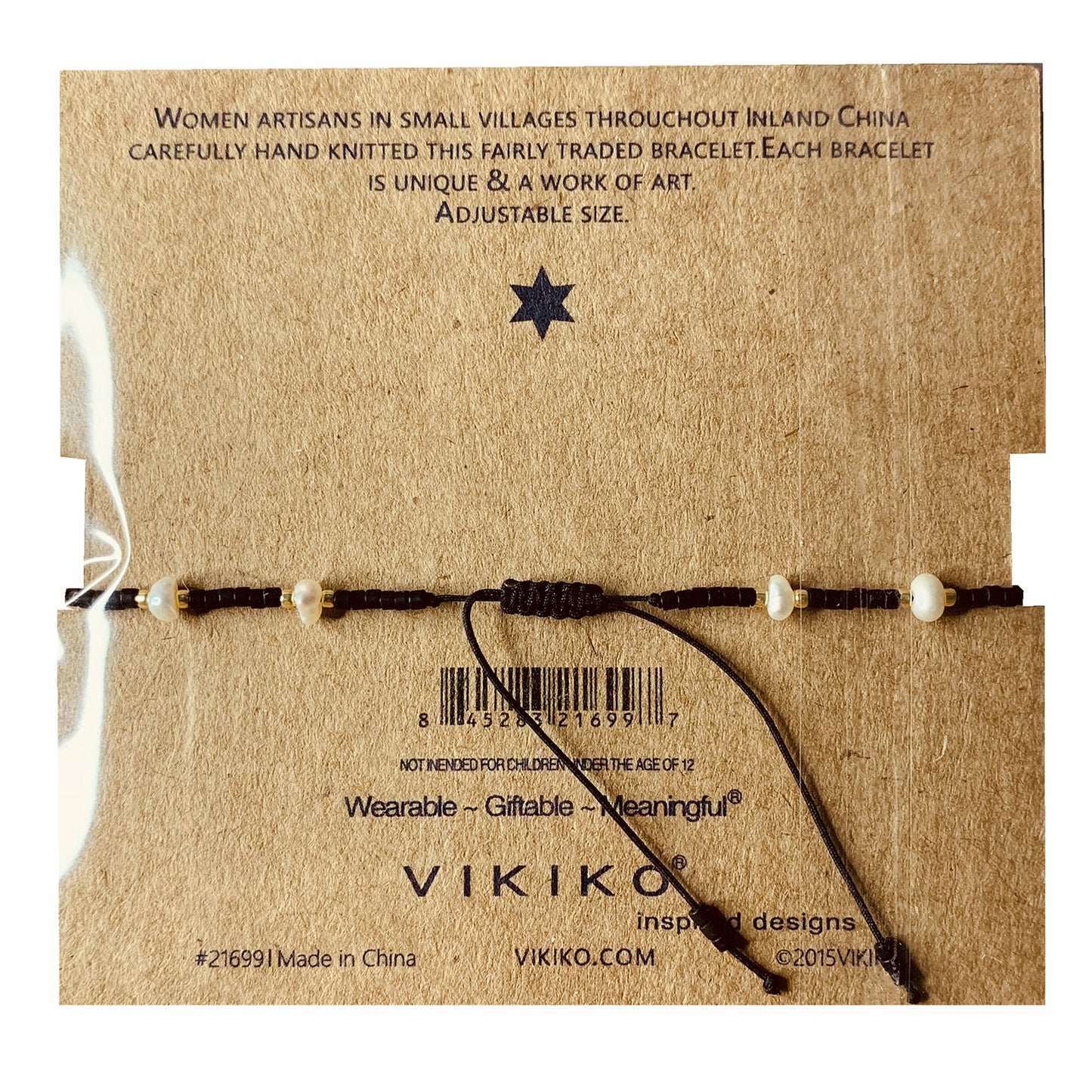 VIKIKO Natural Stone & Pearl Bracelets Miyuki Delica Beads Dainty Bracelet Set