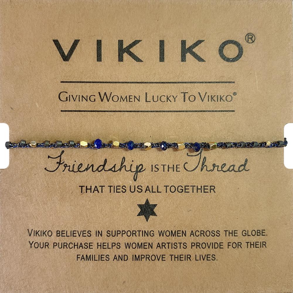 VIKIKO Handwoven Friendship Bracelet for Women Miyuki Natural Stone Mix Beads Bracelets Jewelry Gift